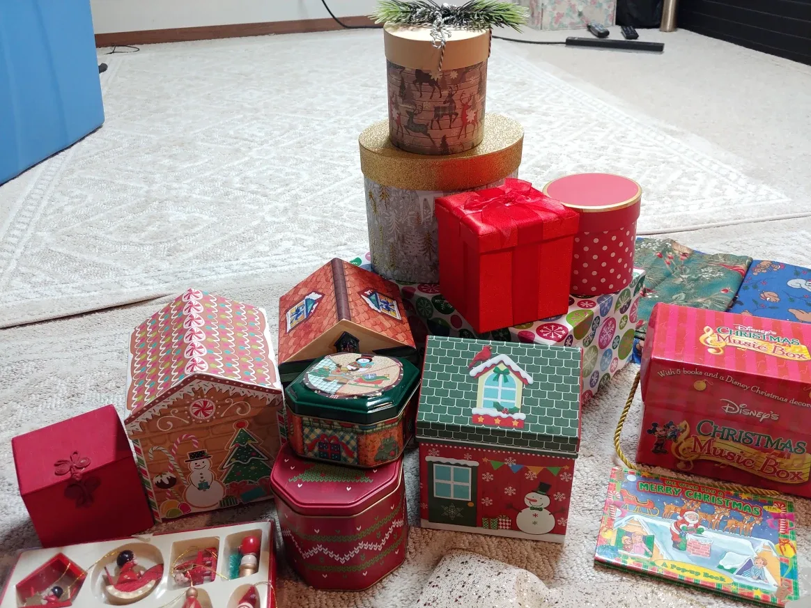 Huge Christmas Decor & Gift Bags Lot image indicator(3)