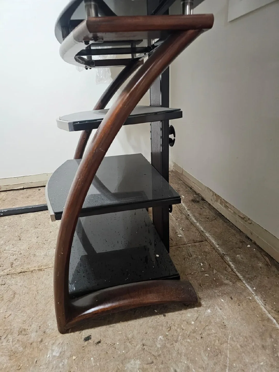 Glass & Wood TV Stand image indicator(3)