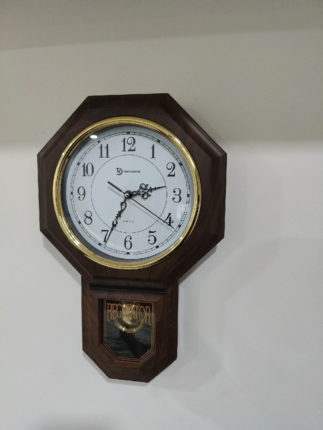 Timekeeper Quartz Regulator Wall Clock