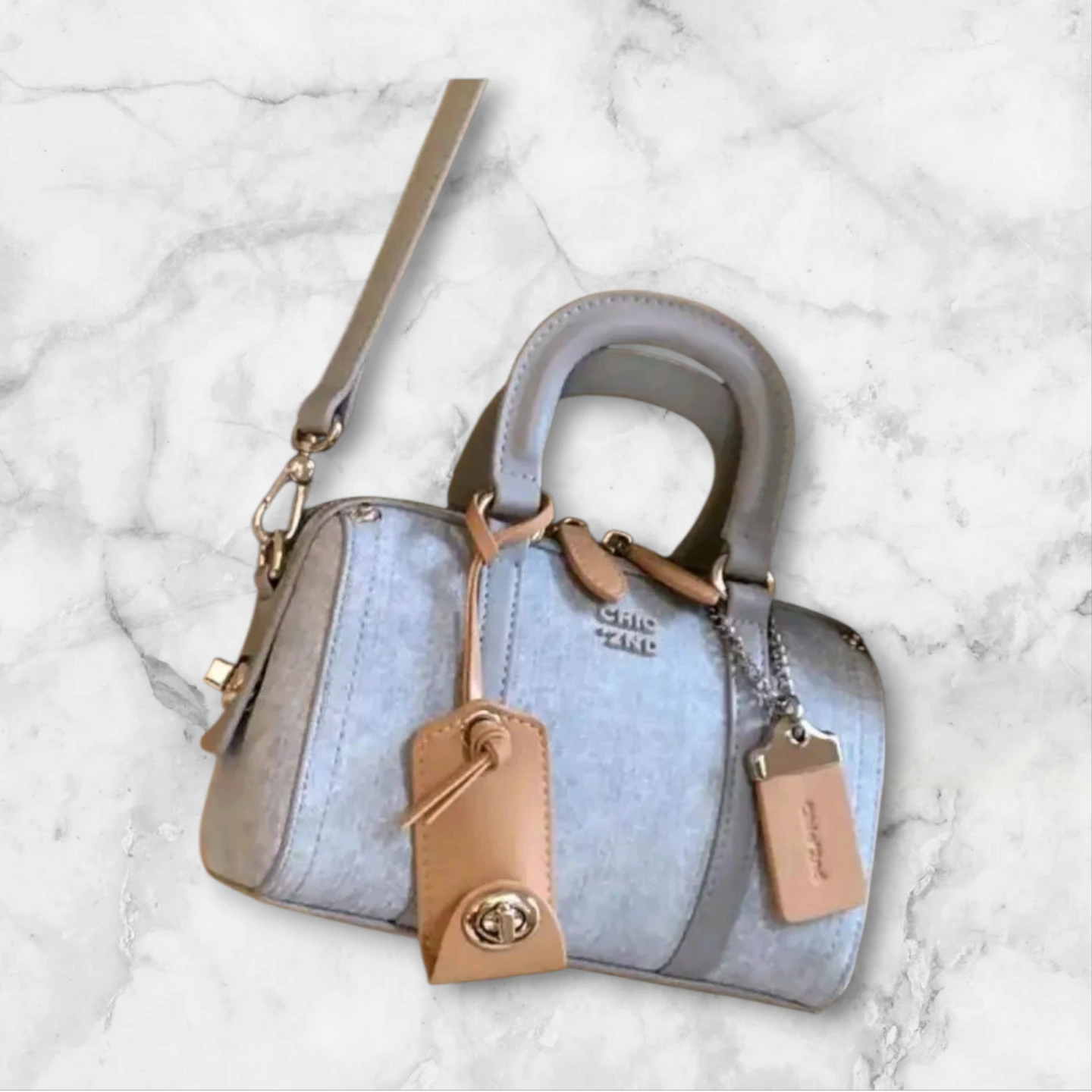 Chic 12nd Light Blue Handbag - photo 4