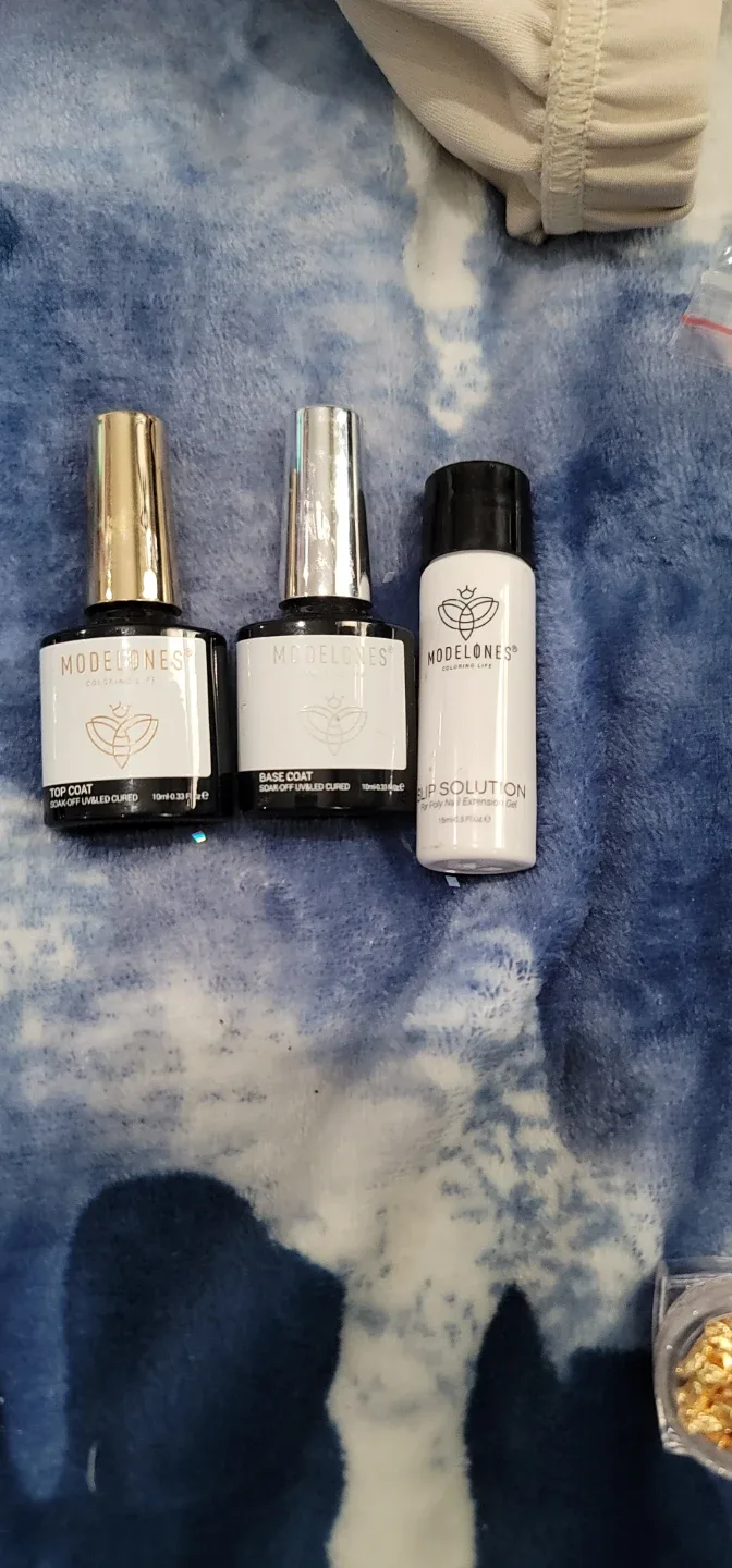 Modelones Nail Kit with SUNmini UV/LED Lamp image indicator(2)