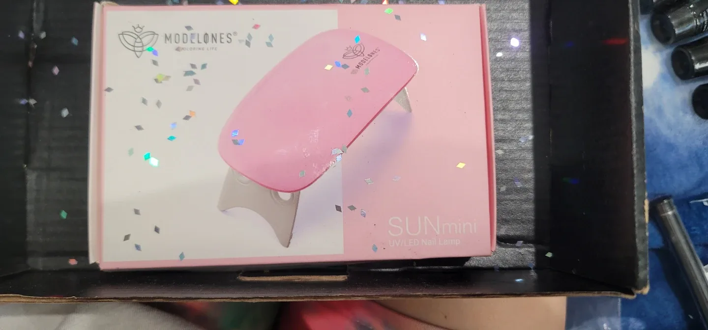 Modelones Nail Kit with SUNmini UV/LED Lamp image indicator(4)