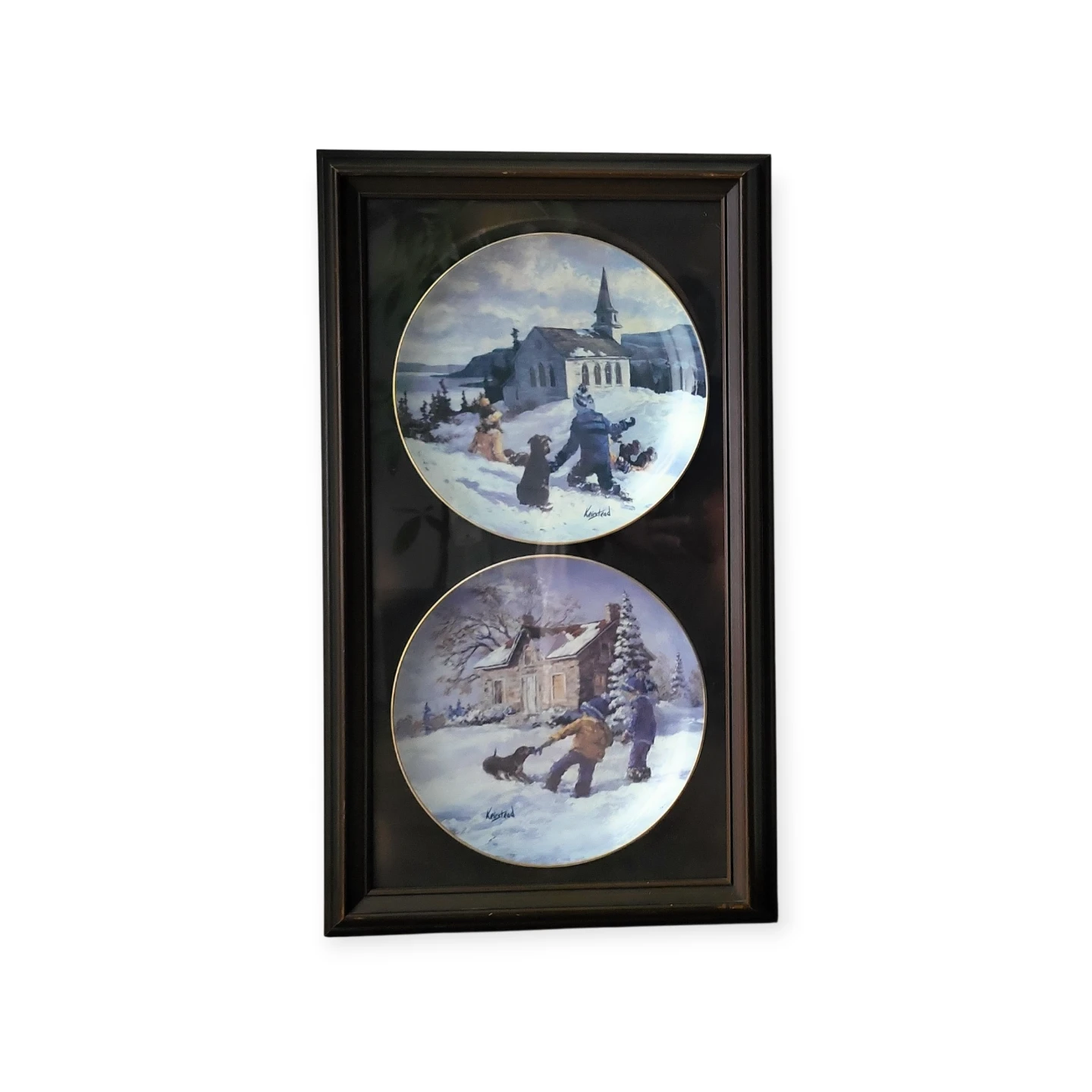 Loriotko Early Memories Series Plates Framed - photo 3