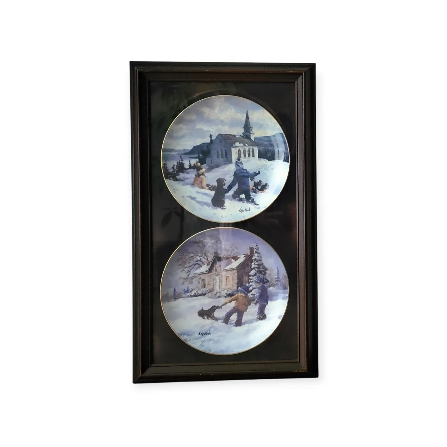 Loriotko Early Memories Series Plates Framed image indicator(3)