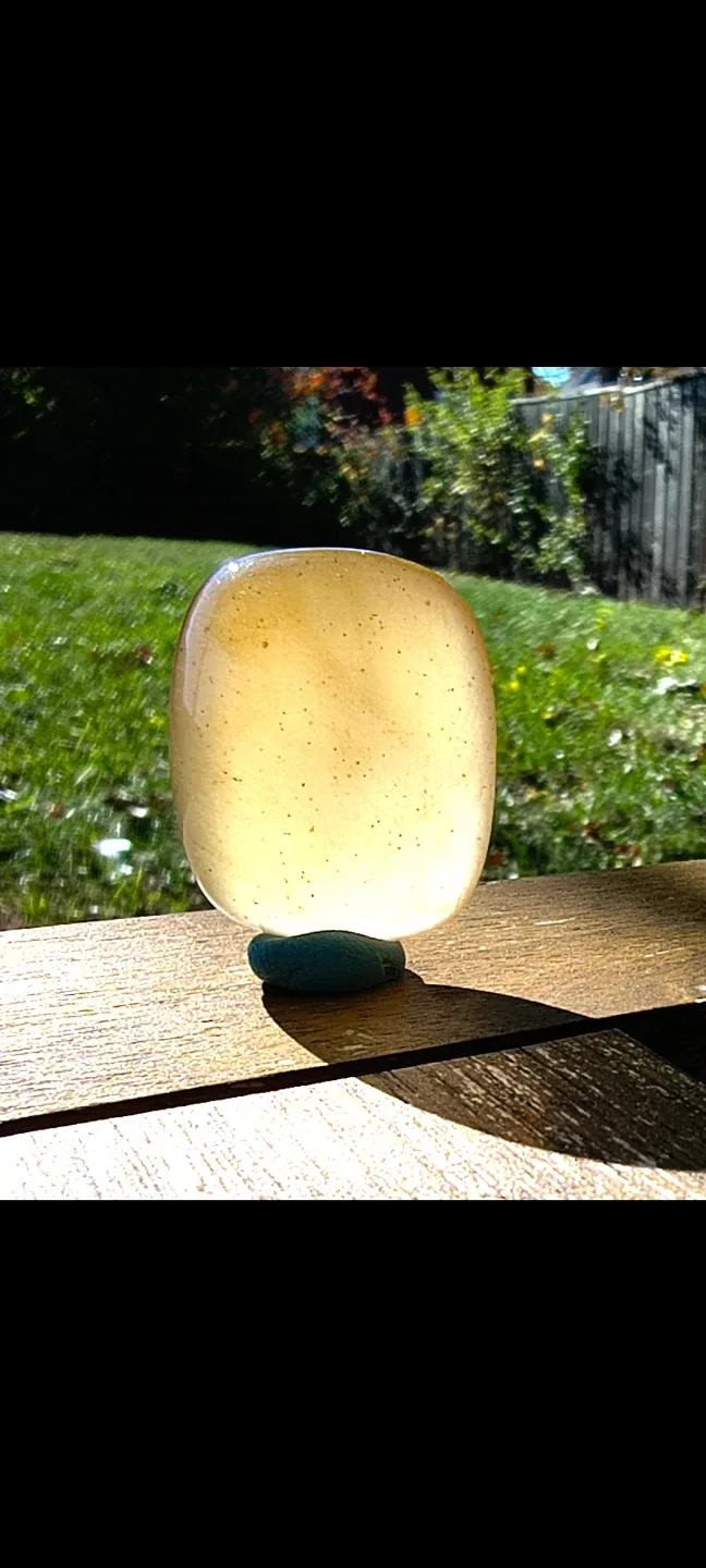 100 CTS Yellow Quartz, Cut & Polished Beautiful Gemstone image indicator(2)