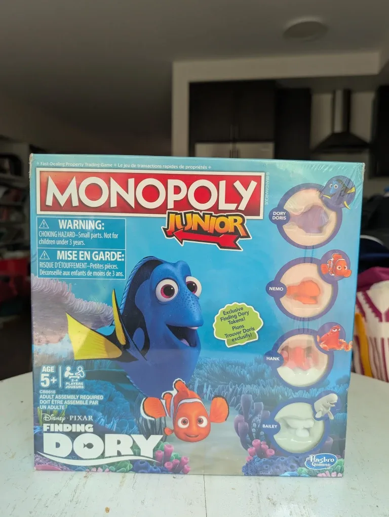 Monopoly Junior Finding Dory Edition