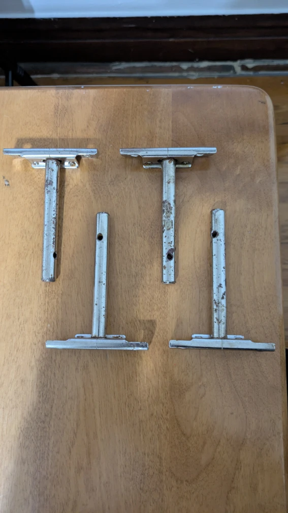 Floating Shelf Mounts - Set of 4