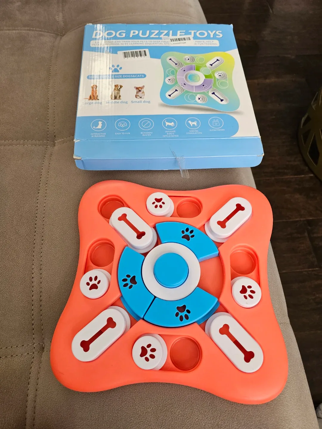 knitly Dog Puzzle Toys for IQ Training & Mental Enrichment,... image indicator(7)