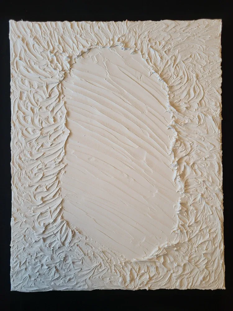 Textured White Wall Art image indicator(5)