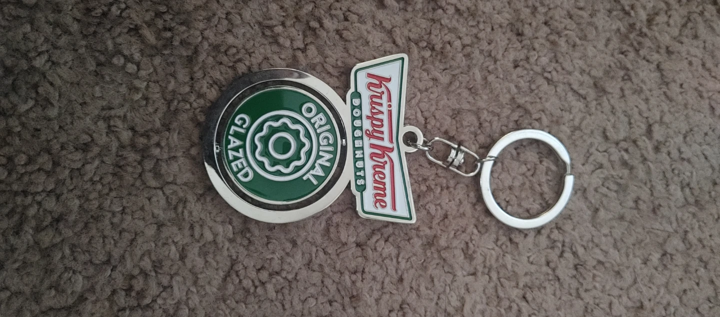 Krispy Kreme Doughnuts Keychain