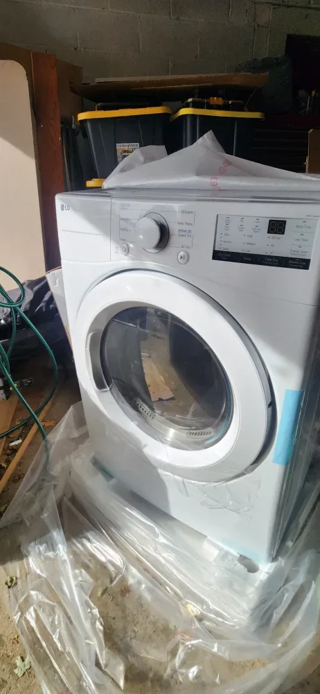 LG Dryer - White