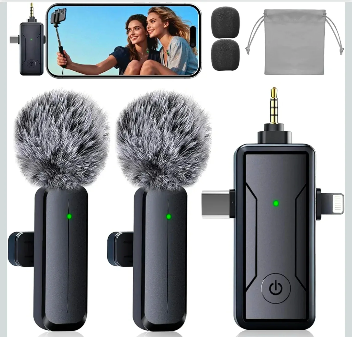 Wireless Mini Lavalier Microphone