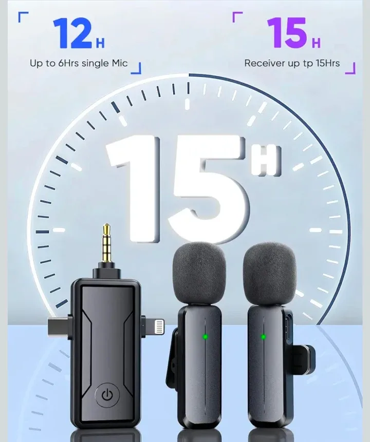 Wireless Mini Lavalier Microphone image indicator(3)