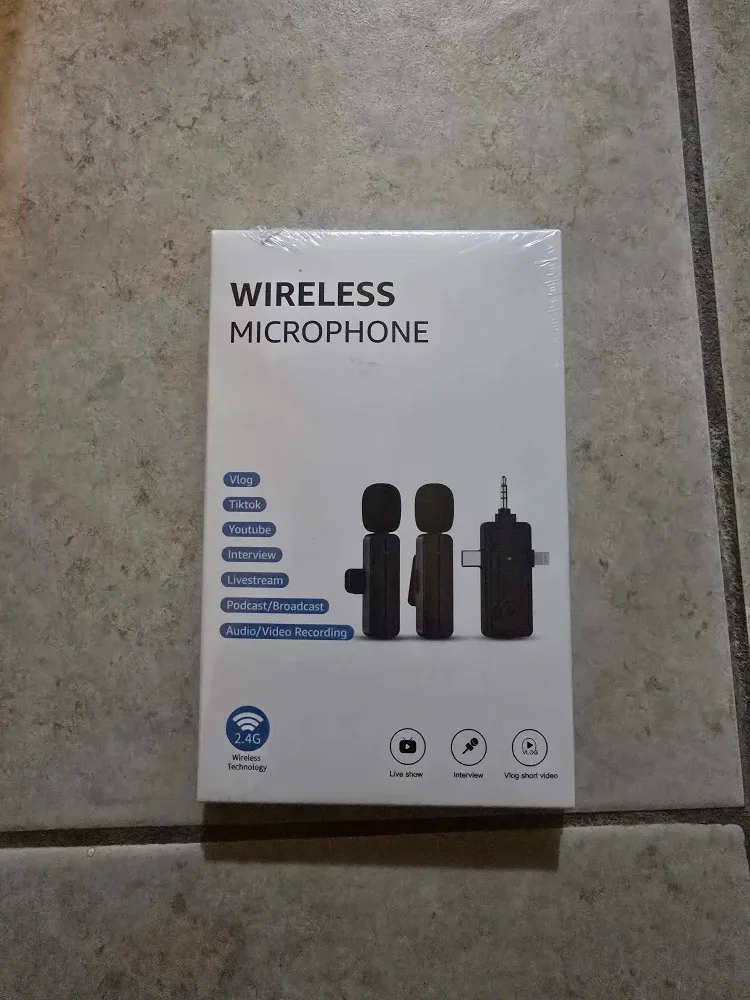 Wireless Mini Lavalier Microphone image indicator(7)