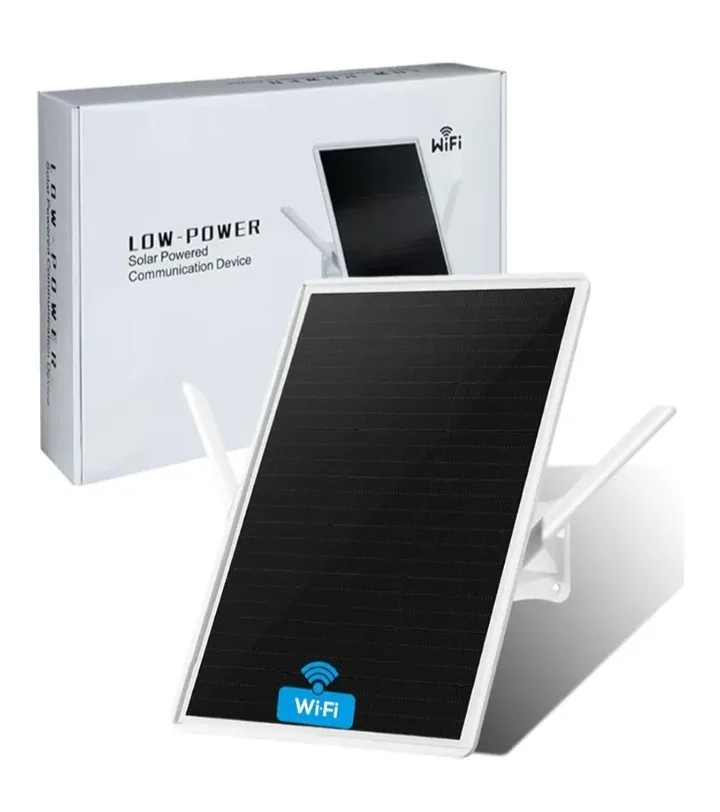 WiFi Extender Signal Booster Solar Battery Outdoor