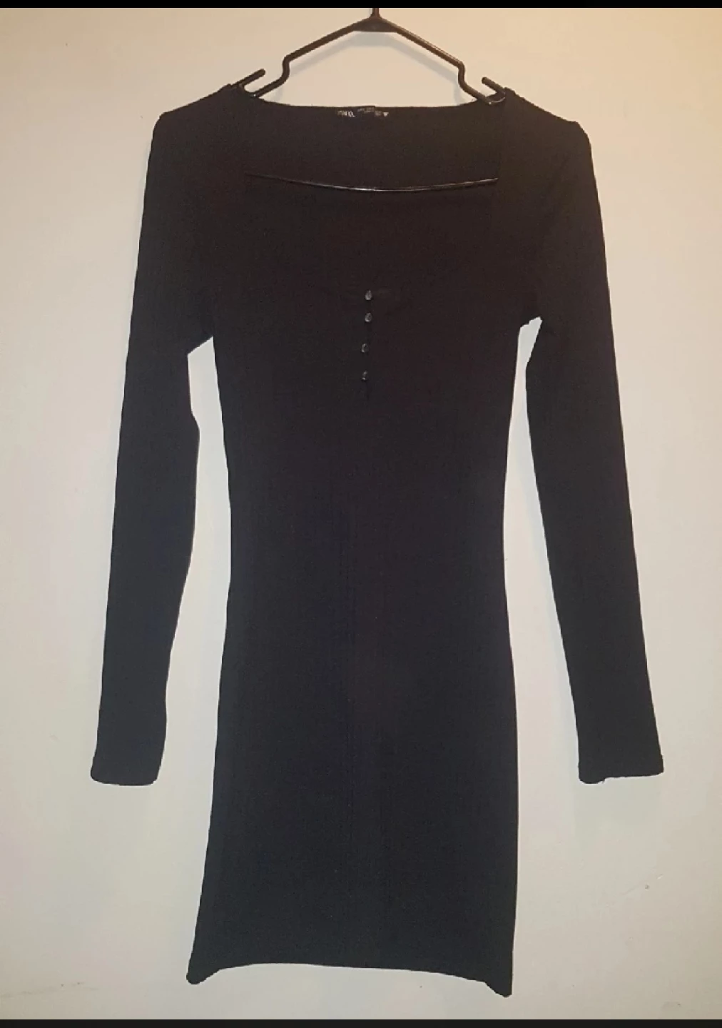 Zara Black Mini Dress - Size S