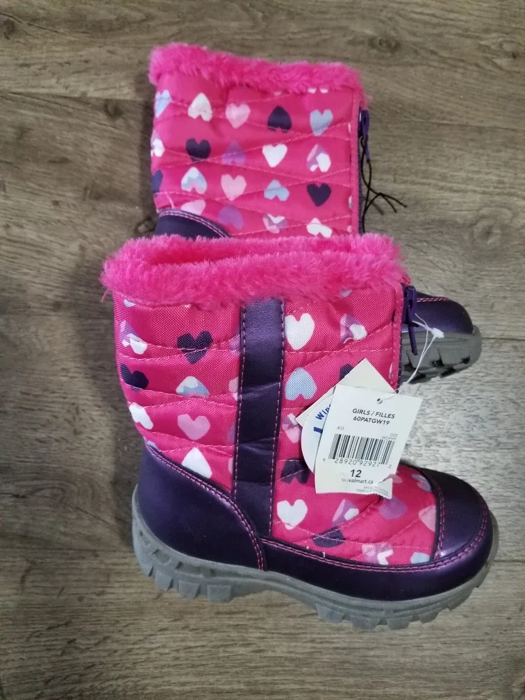 Size 12 Girls Winter Boots