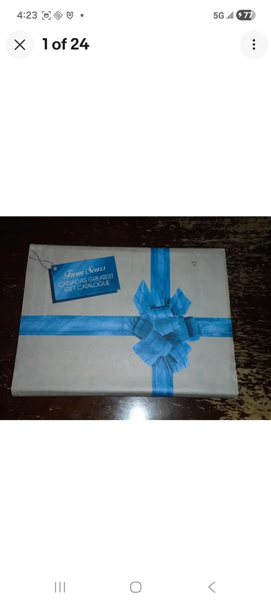 Vintage 1985  Sears Canada's Greatest Gift Catalogue