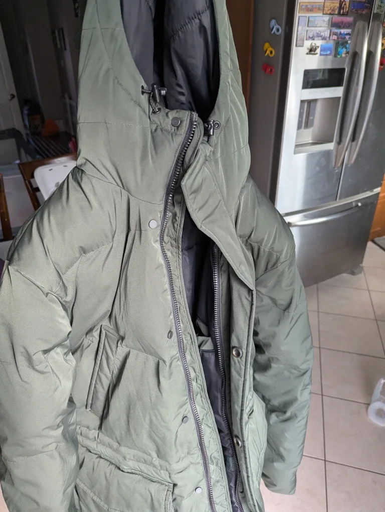 Denver Hayes Urban Puffer Jacket, Size M