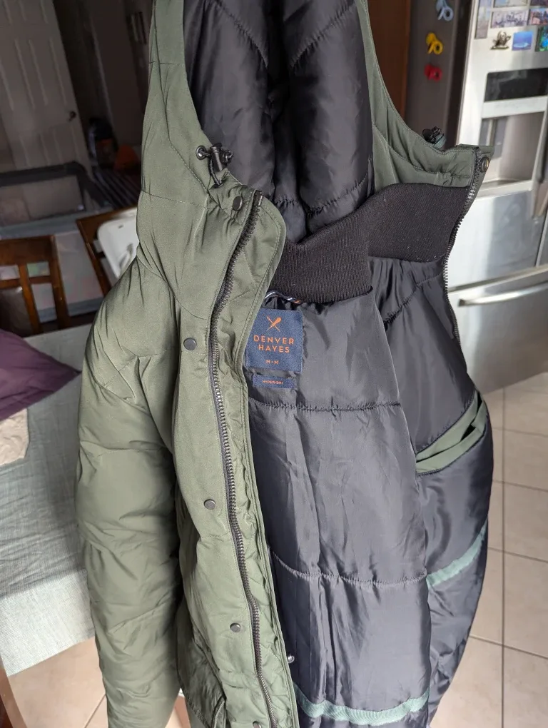 Denver Hayes Urban Puffer Jacket, Size M image indicator(3)