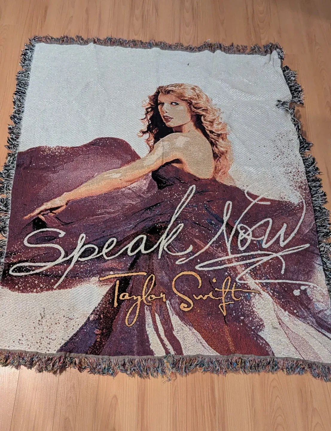 Taylor Swift Speak Now Woven Blanket image indicator(2)