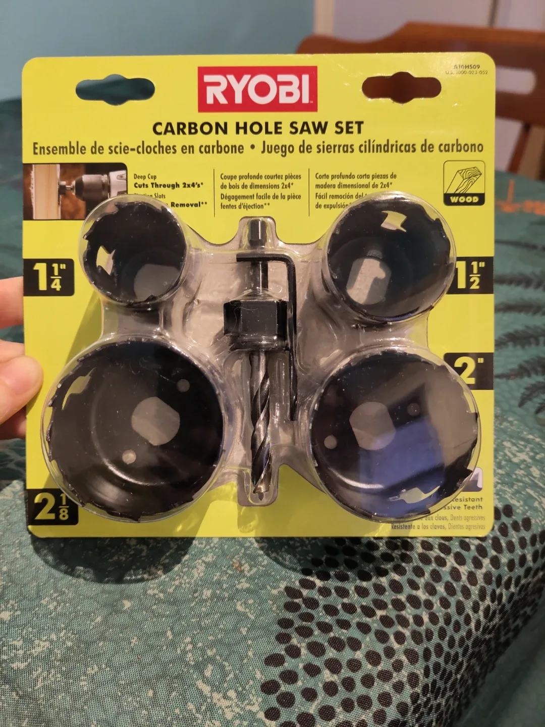 Carbon Hole Saw Set