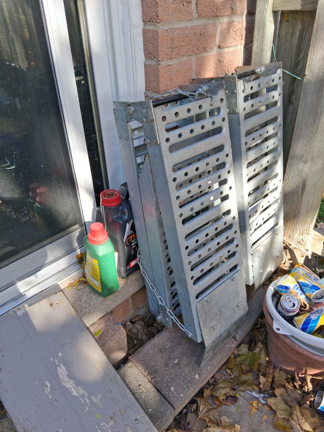 Folding steel Ramps