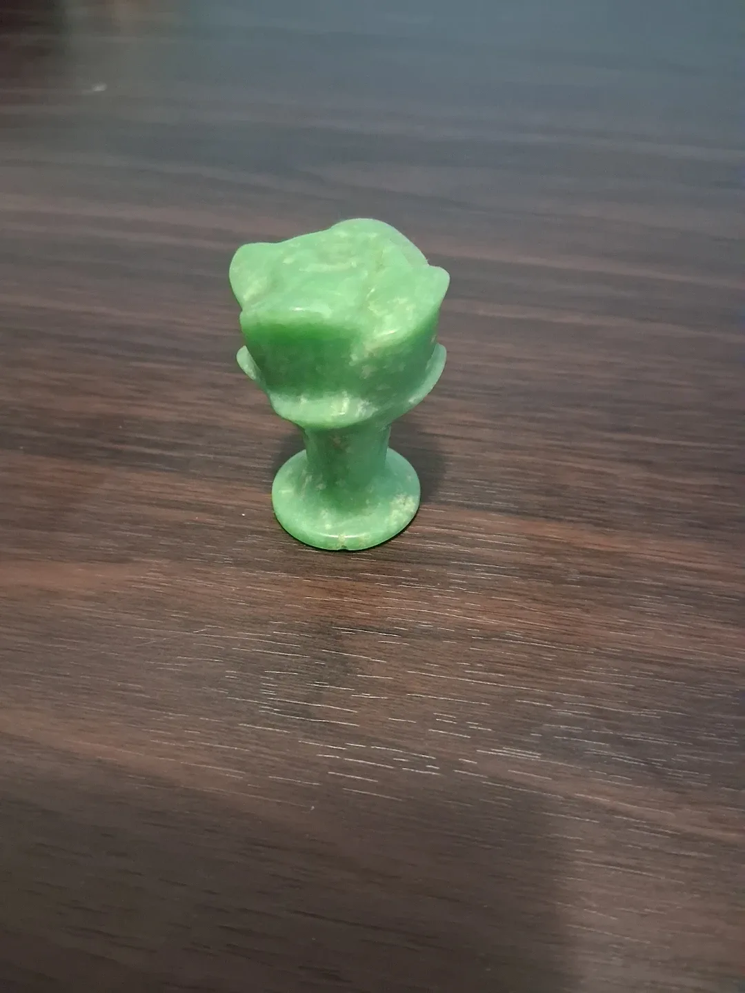 Jade Rose Figurine ( it's smaller than my hand) thumbnail
