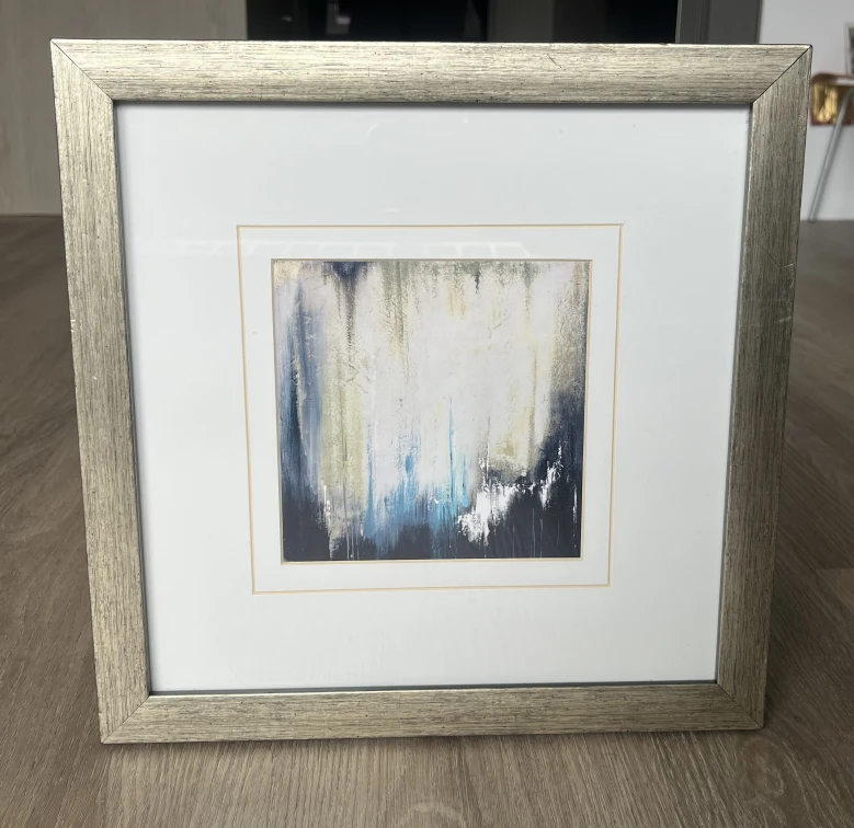 Framed Abstract Art Print - photo 2