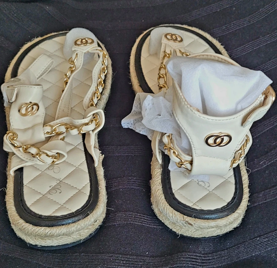 New Designer Inspired Sandals - Size 7 - photo 2