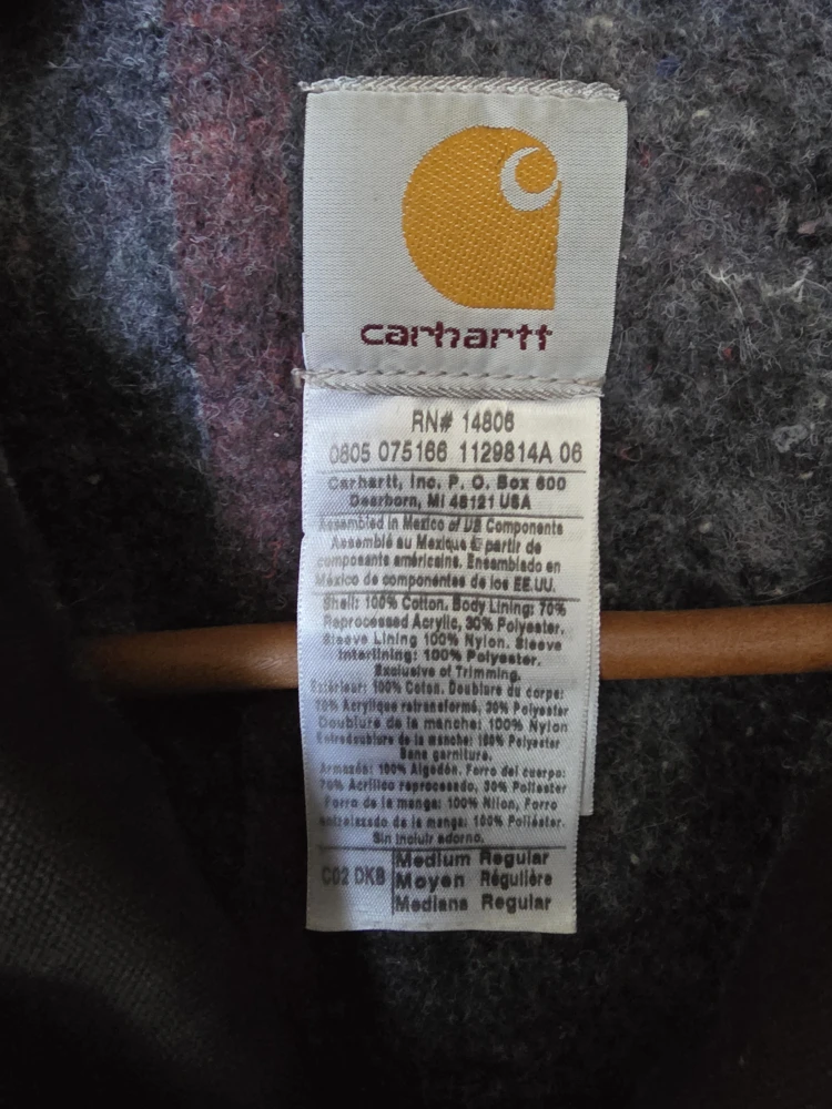 Carhartt Brown Hooded Jacket - Medium - photo 3