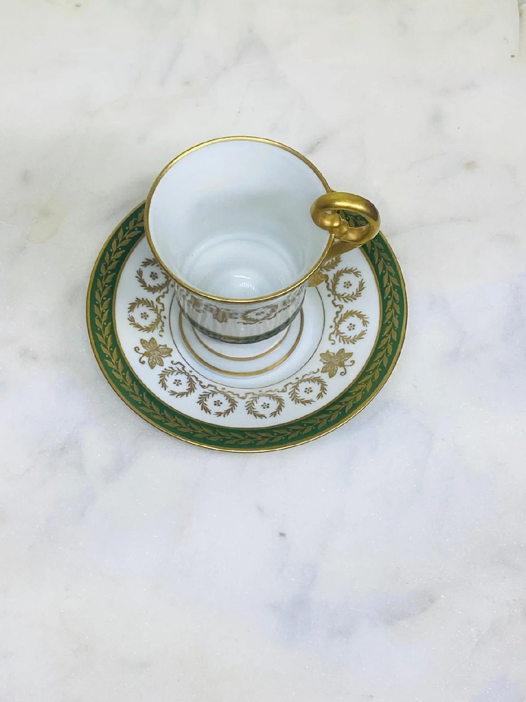 Chamart Limoges France Cup and Saucer - photo 2
