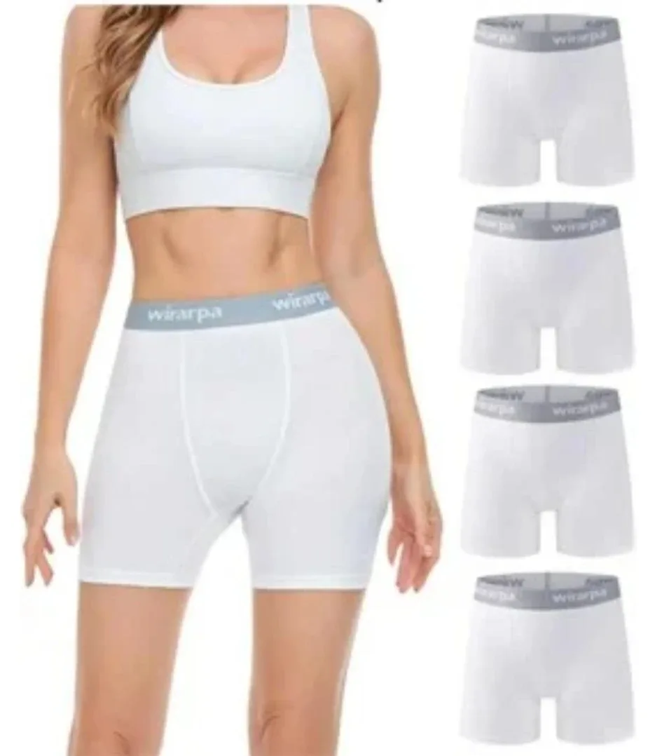 Wirarpa Women's Underwear Boxer Briefs