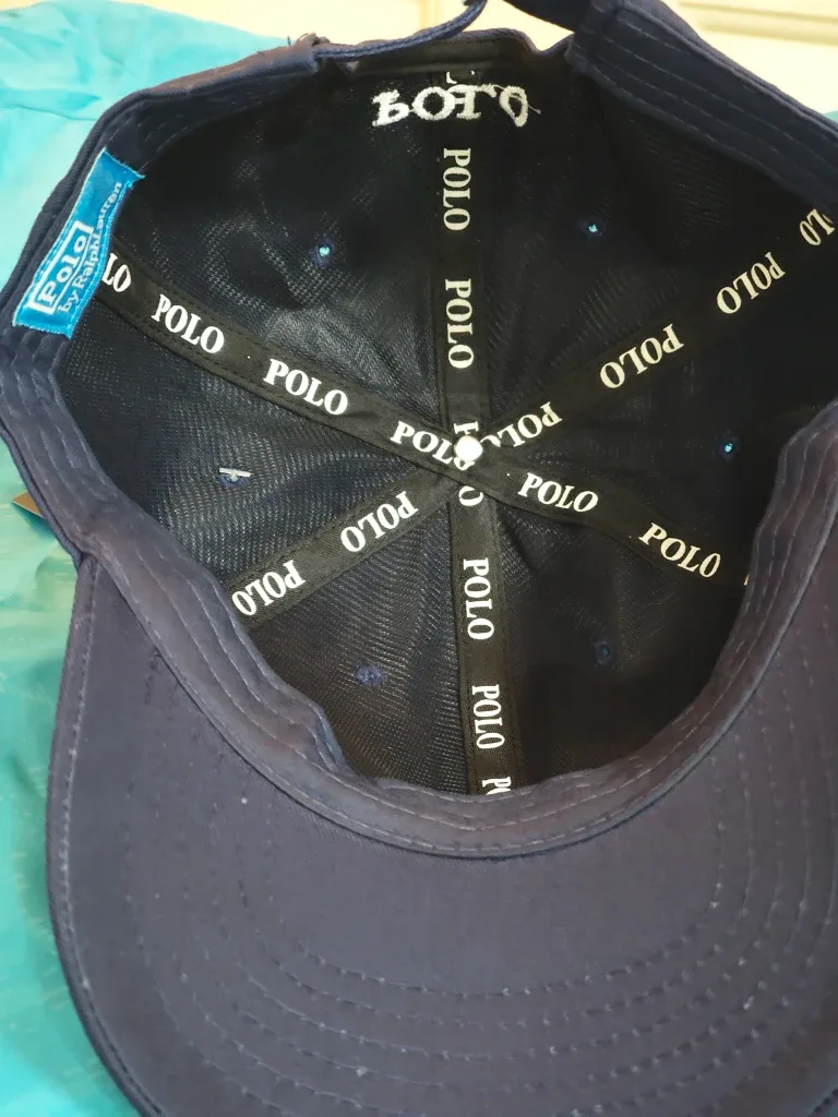 Polo Ralph Lauren Navy Blue Cap image indicator(3)