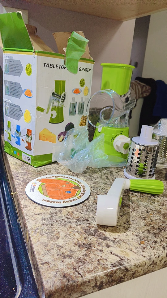 TABLETOP DRUM GRATER - photo 5
