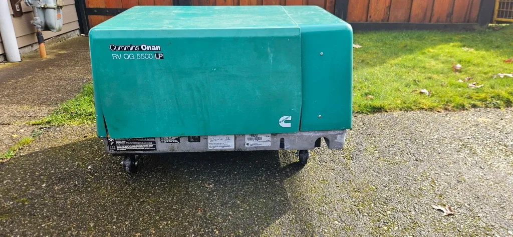 Cummins Onan RV QG 5500 LP Generator