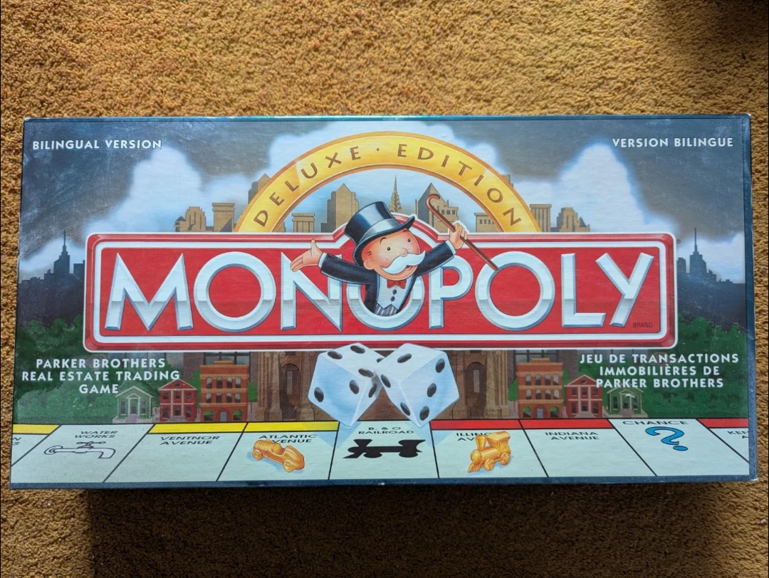 Monopoly Deluxe Edition Bilingual Version