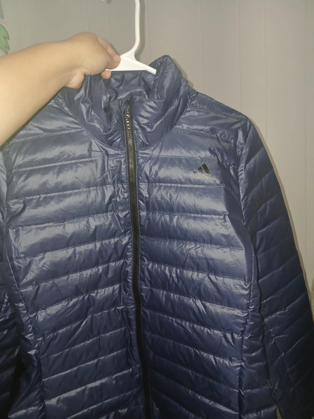 Adidas Blue Puffer Jacket - photo 2