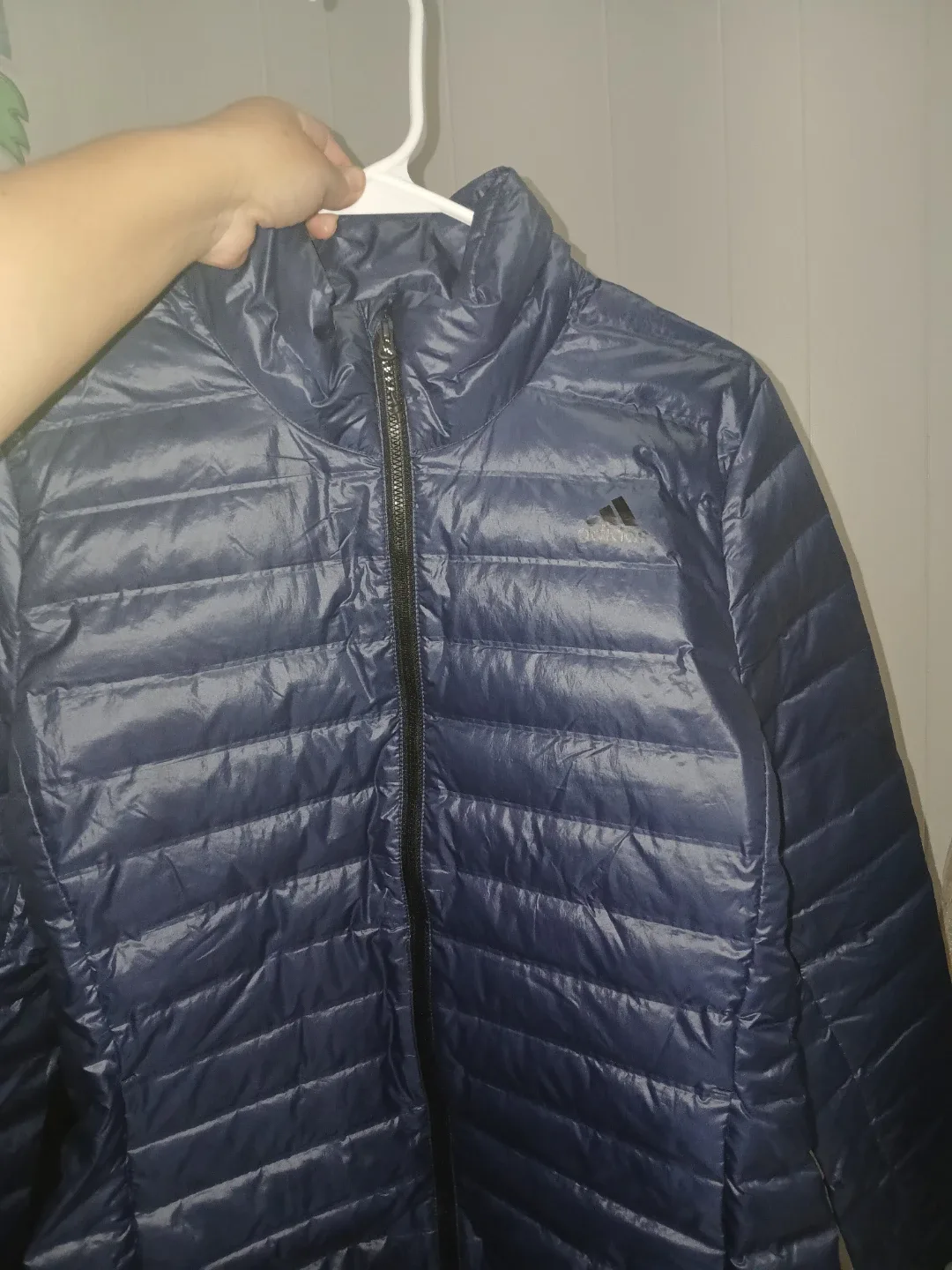 Adidas Blue Puffer Jacket image indicator(2)
