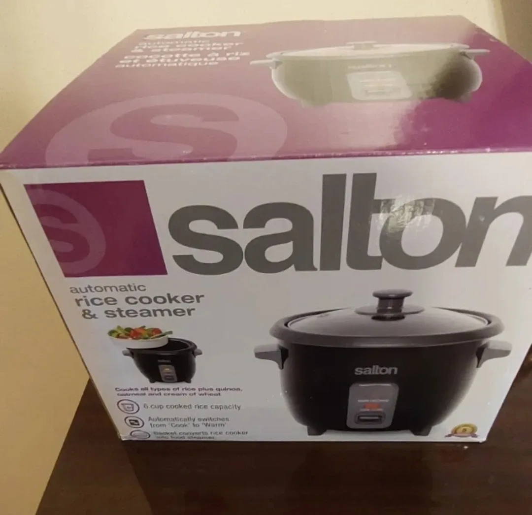 Salton Automatic Rice Cooker & Steamer - 6 Cup image indicator(3)