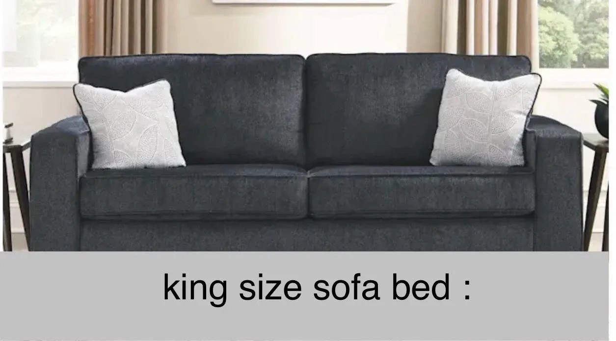 King Size Sofa Bed - Dark Grey image indicator(4)