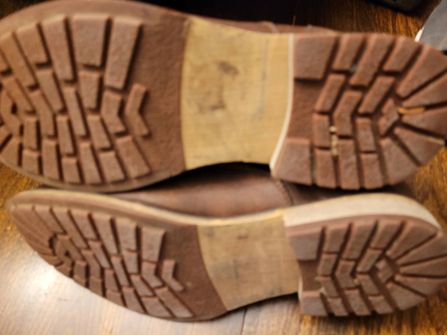 Men's Brown Leather Boots - photo 3
