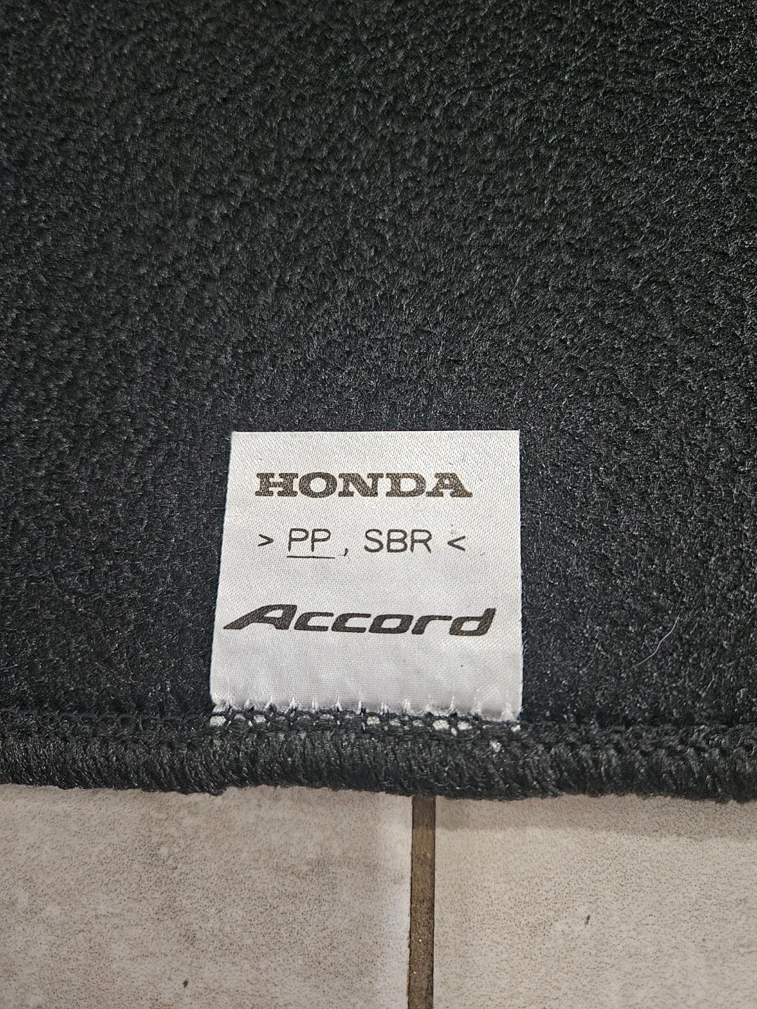 Honda Accord 4DR Black Floor Mats - NEW image indicator(5)