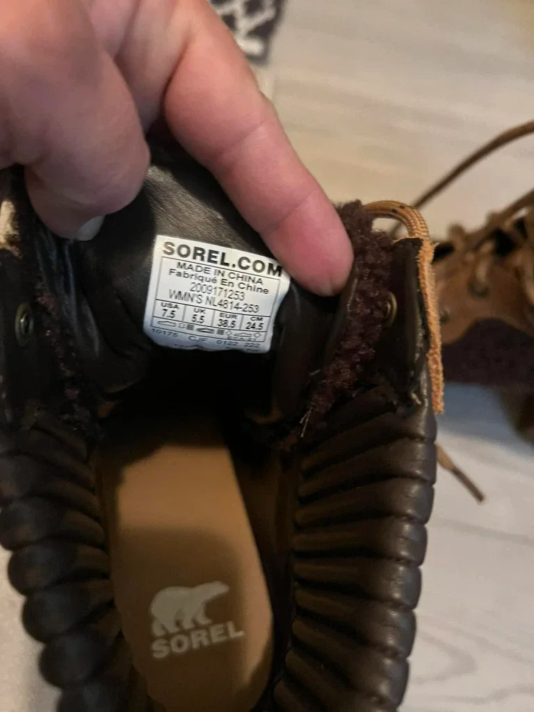 Sorel Women's NL4814-253 Brown Boots - Size 7.5 image indicator(5)