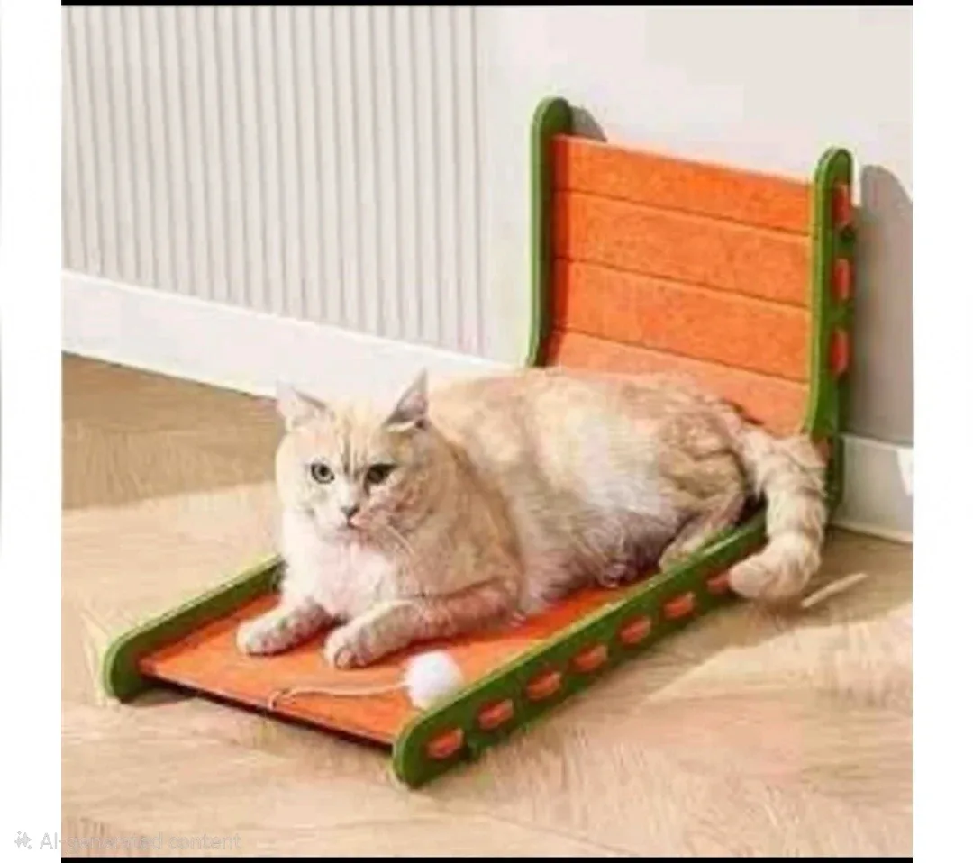New L-Shaped Cat Scratcher - 26.8-inch