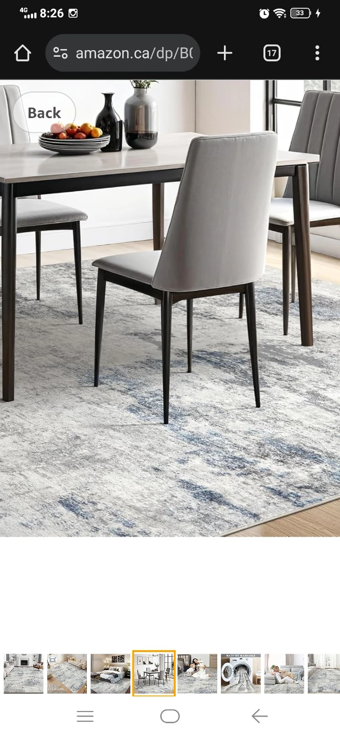 10'x14' Area Rug - Grey & Blue - Brand New - photo 4