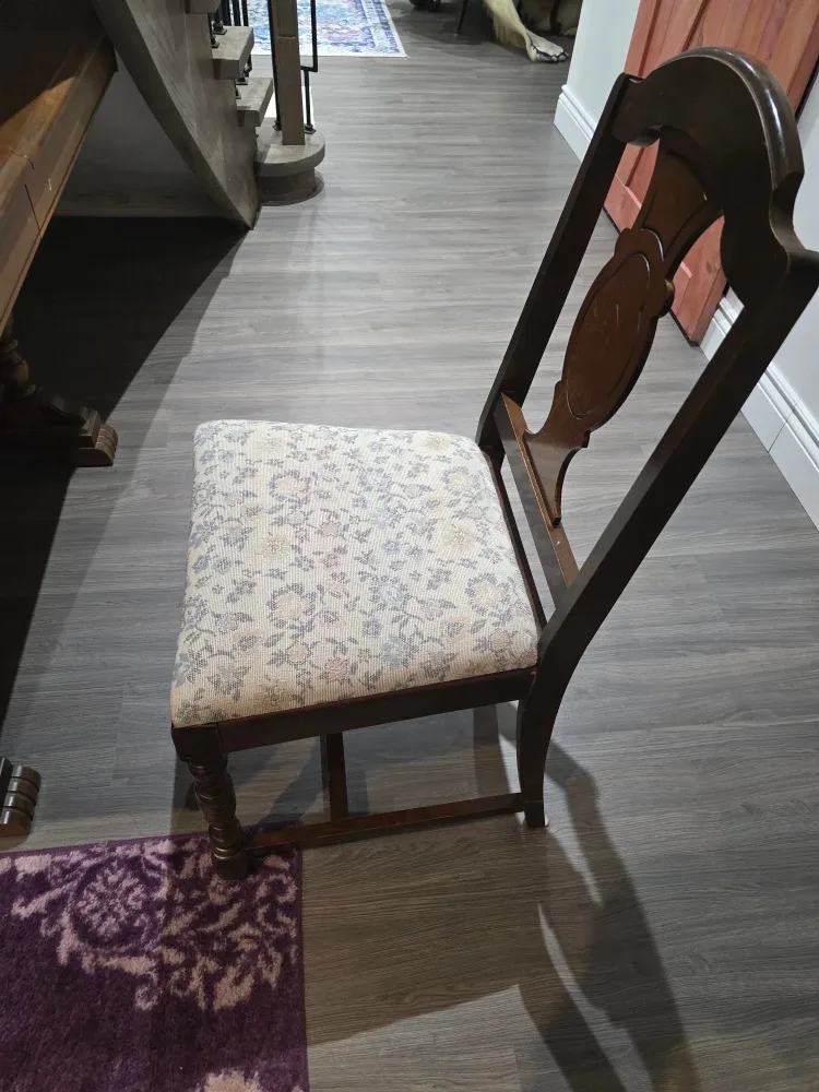 Antique Dining Room table set image indicator(3)