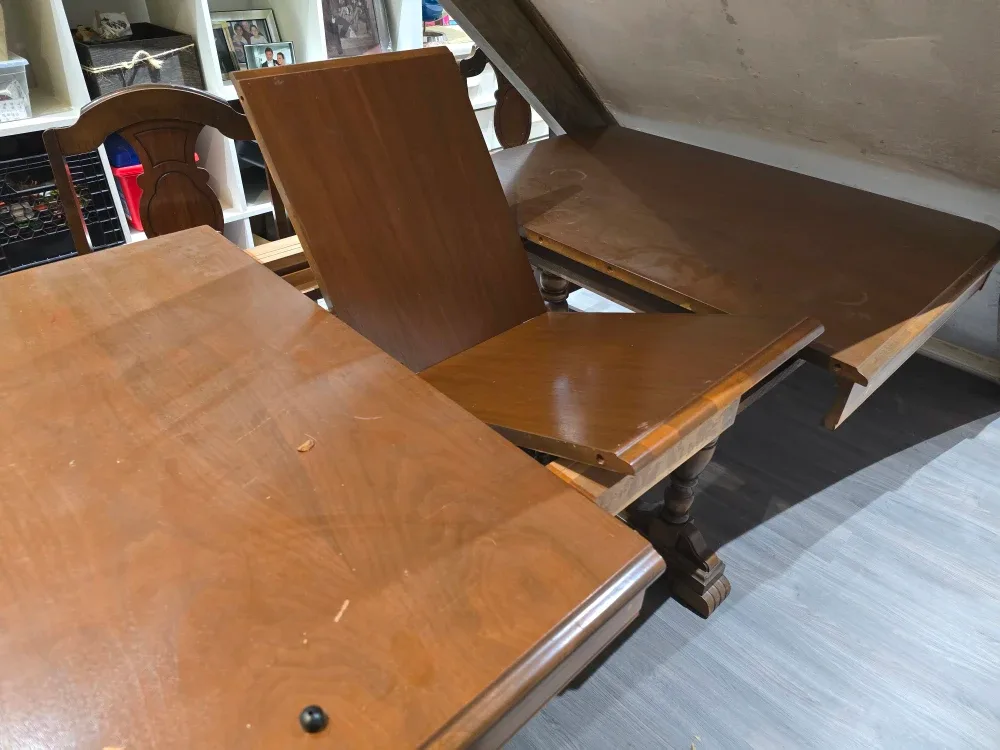 Antique Dining Room table set image indicator(6)