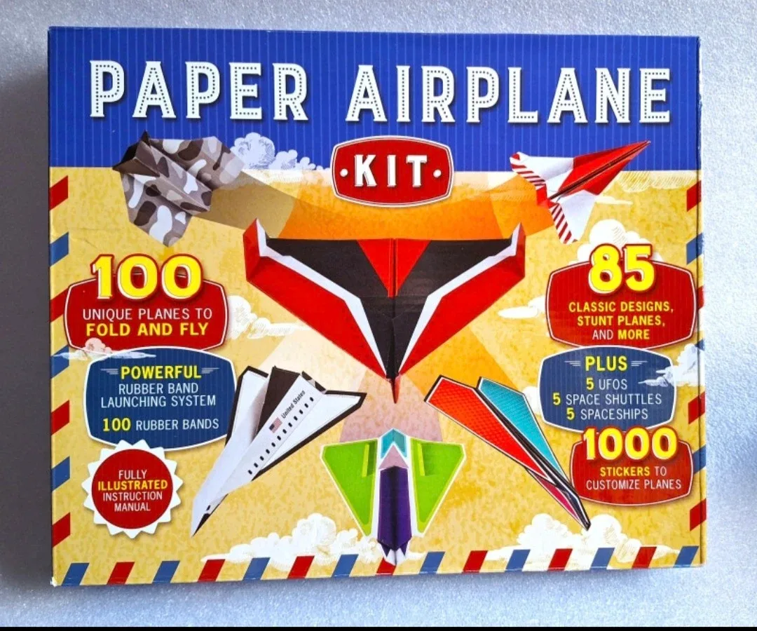 Paper Airplane Kit: Epic Air Adventures!