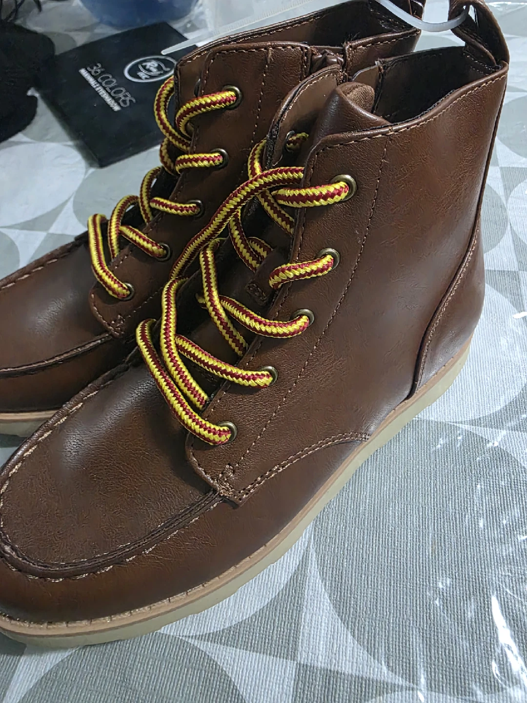 Brown Lace-Up Boots - photo 4